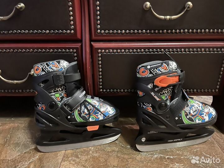 Коньки детские раздвижные рр 26-31