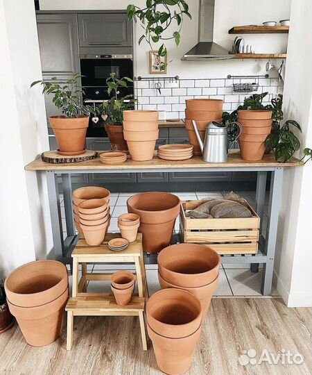 Глиняные горшки