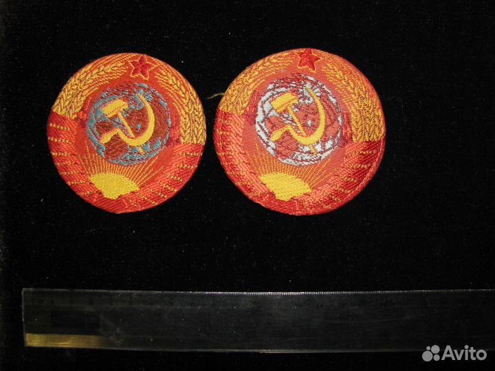 Нашивки -гербы команды СССР
