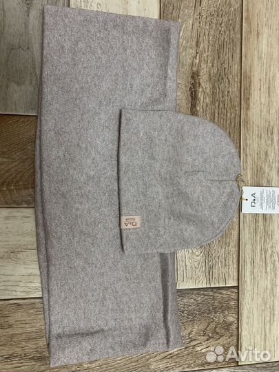 Шапка со снудом женская