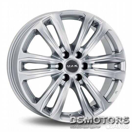 Диски Safari 6 8/18 6x130 ET53 d84.1 silver