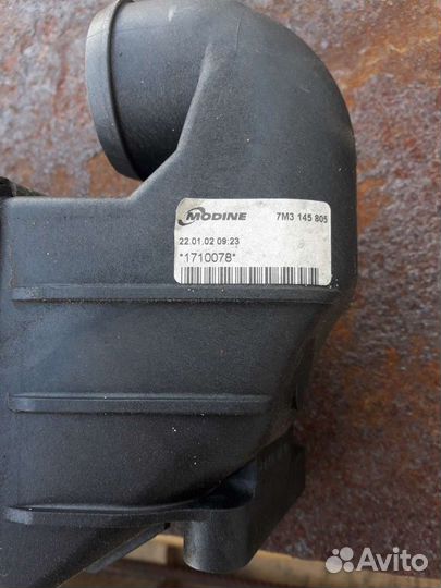 Интеркулер vw sharan 1.9tdi auy