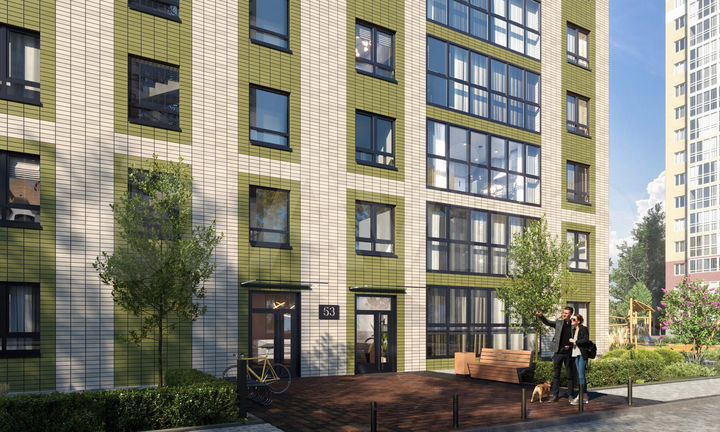 2-к. квартира, 56,6 м², 8/17 эт.