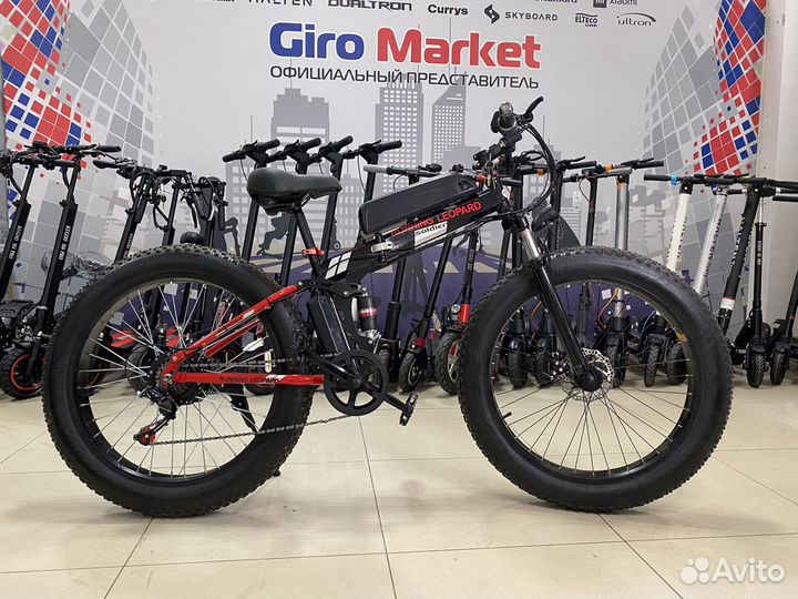 Складной Электрофэтбайк Электровелосипед