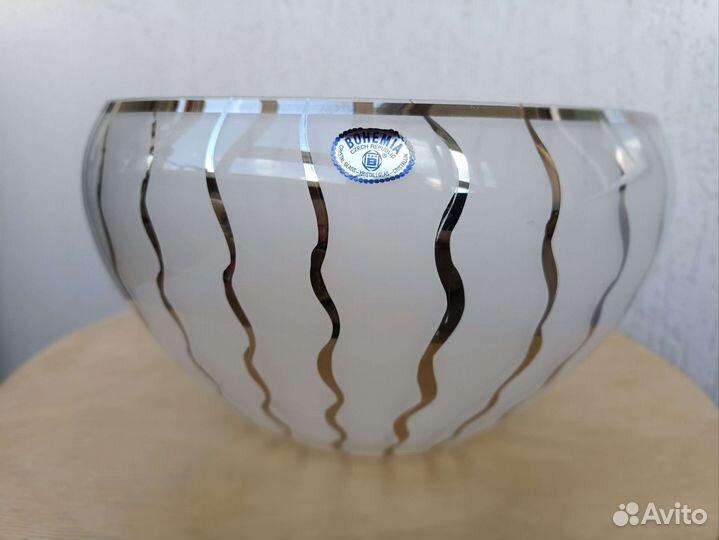 Ваза bohemia crystall glass