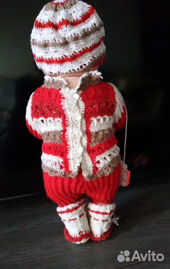 Вязаная одежда на куклу