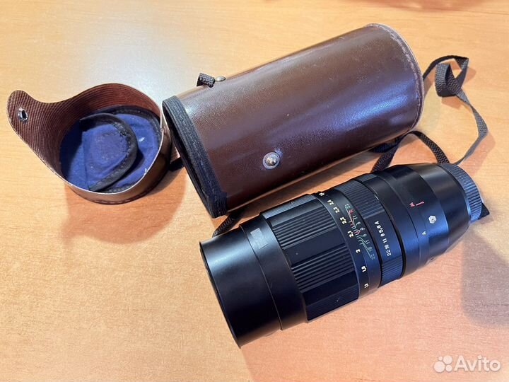 Фотоаппарат Зенит 122 объектив вспышка комплект