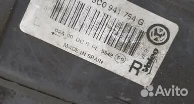 Фара правая Volkswagen Passat