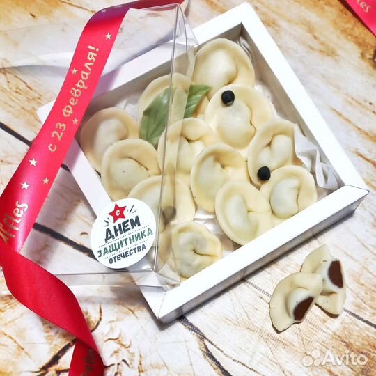 Шоколадные пельмени ручной лепки