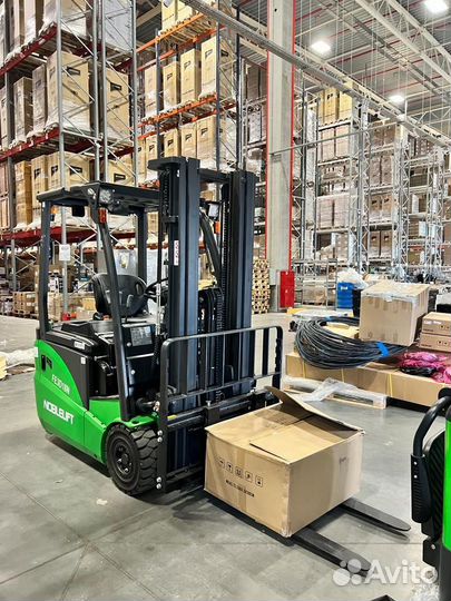 Электропогрузчик 3х опорный 2 тонны с бесплатной д