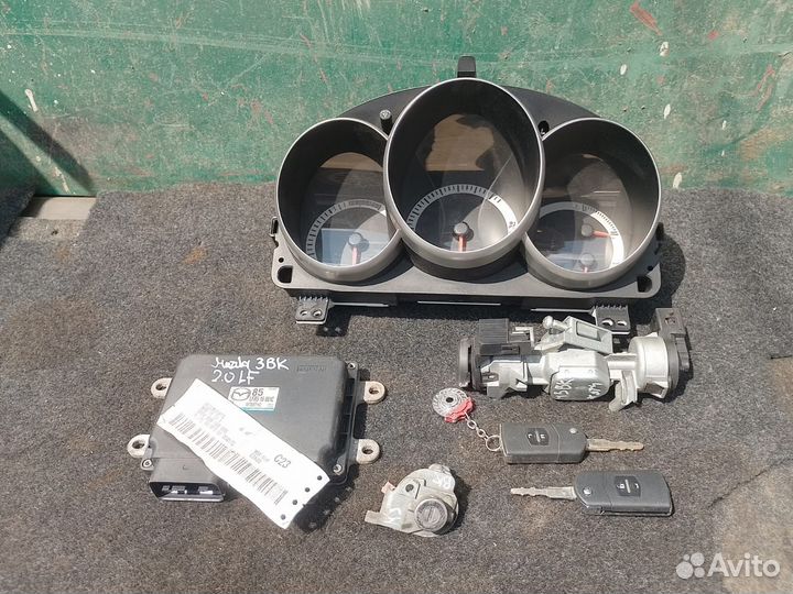 Комплект замок зажигания Mazda 3 BK 2.0 МКПП