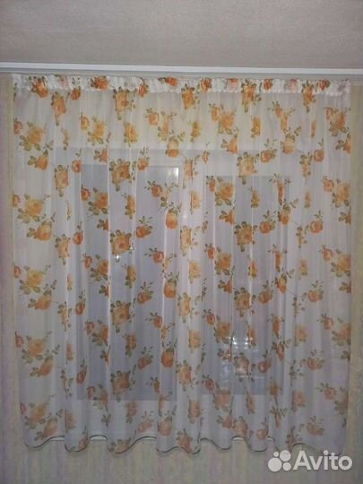 Шторы готовые для кухни
