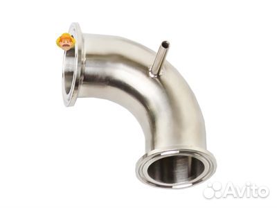 Поворот на 90 со штуцером к колонне на 2 дюйма