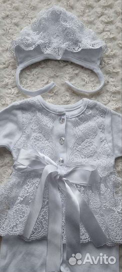 Комплект на выписку для девочки