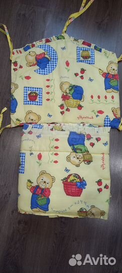 Бортики в детскую кроватку