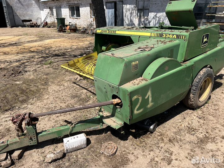 Пресс-подборщик John Deere 336, 1998