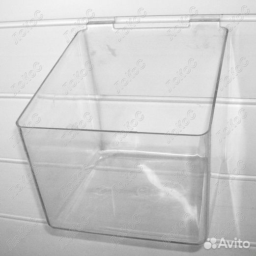 Короб, полка-контейнер на экономпанель прозрачный