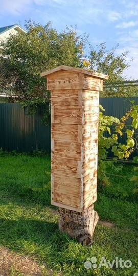 Улий для пчел узко высокий по типу варрэ