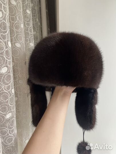 Шапка из соболя