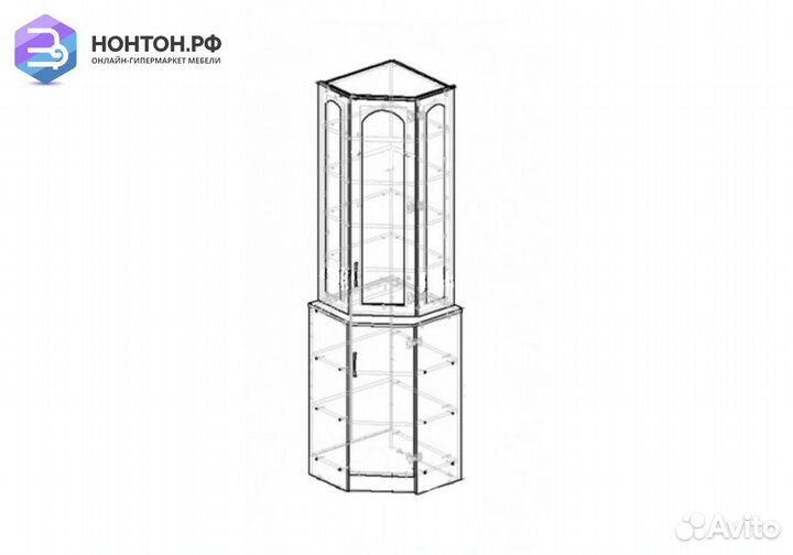 Буфет Констанция угловой мускат