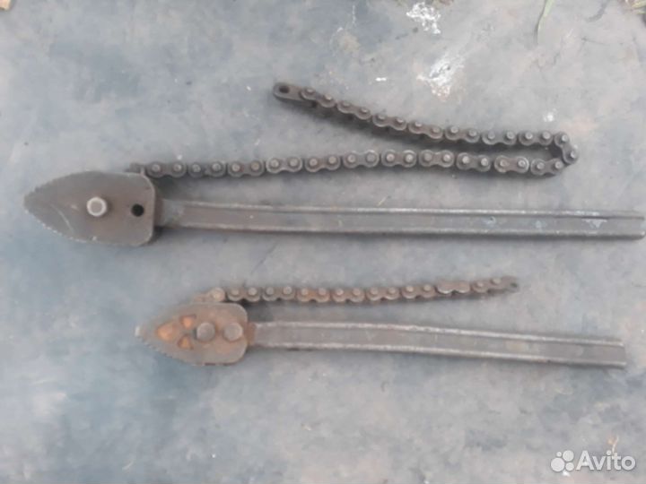 Ключ цепной 2 шт