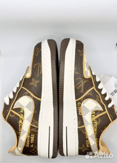 Кроссовки nike air force/louis vuitton кеды
