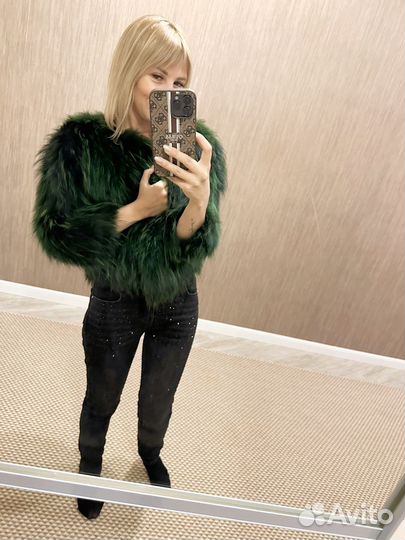 Шуба из чернобурки