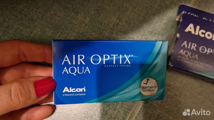 Линзы Air optix aqua -4.25