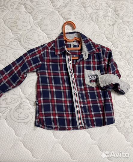 Рубашки на мальчика 86