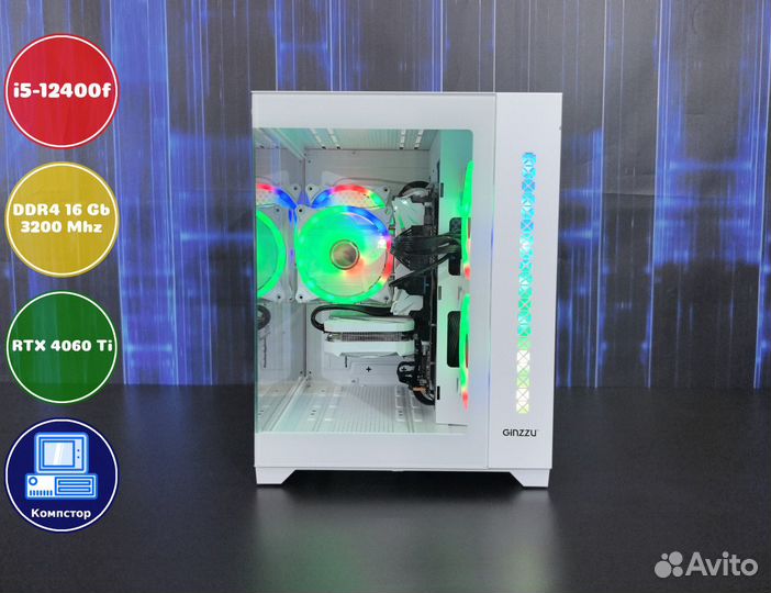 Игровой пк i5-RTX4060Ti-16DDR4-PEB2156849073-B760