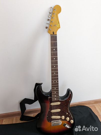 Гитара Fender Squier Classic Vibe strat 60S SSS
