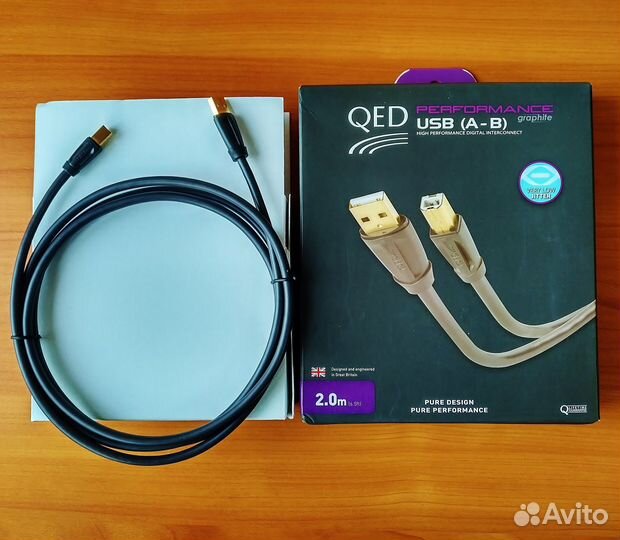 Кабель QED Performance USB (A-B) Graphite