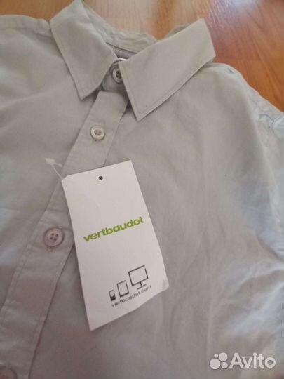 Рубашка школьная новая