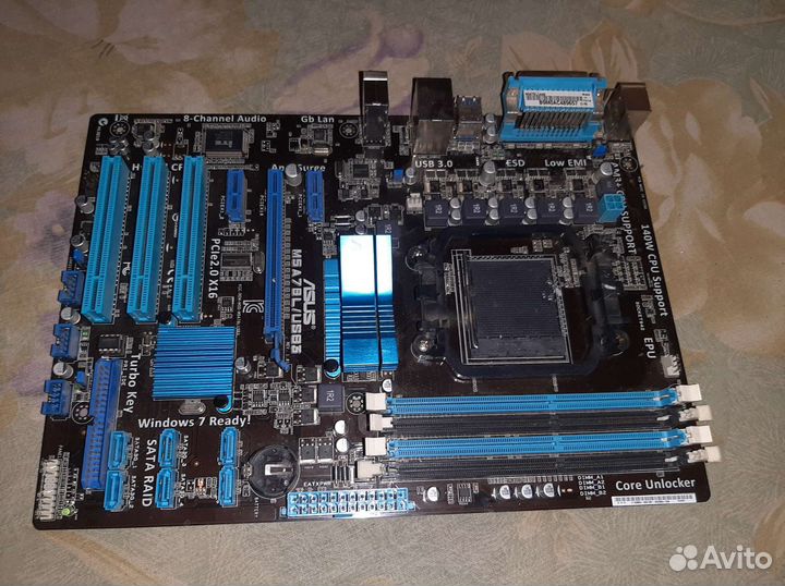 Материнская плата am3/am3 asus