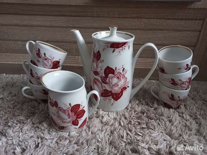 Сервиз кофейный Вербилки СССР