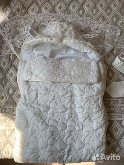 Конверт на выписку choupette белый