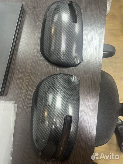 Накладки на зеркала Mitsubishi Outlander 3 GF