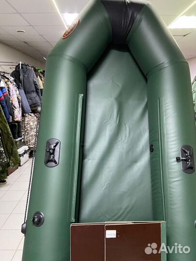 Надувная лодка 2-х местная, новая