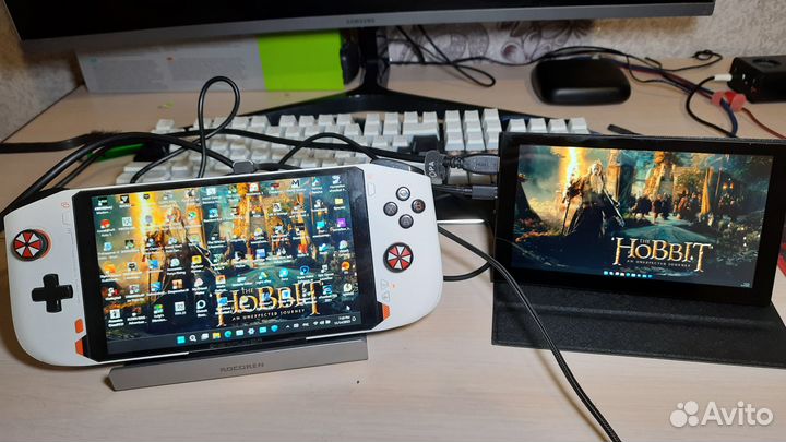 Портативный сенсорный монитор