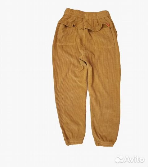 Вельветовые брюки желтые