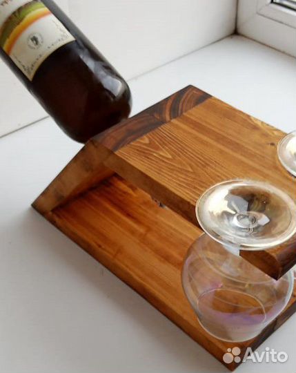 Подставка под вино и бокалы