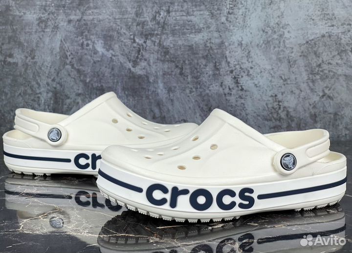 Crocs сабо белые 39-46