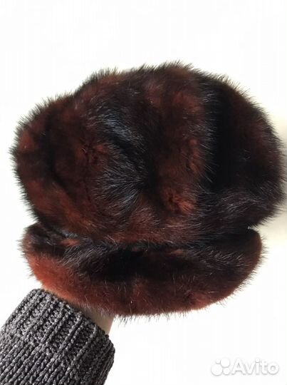 Берет мех,женский,новый,р.56-57