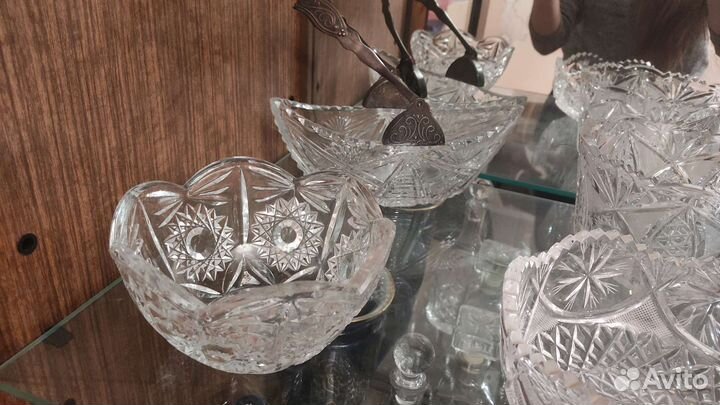 Салатники хрусталь