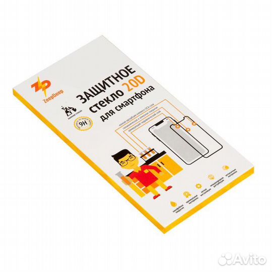 Защитное стекло 20D для Huawei Honor 7A Pro, Honor