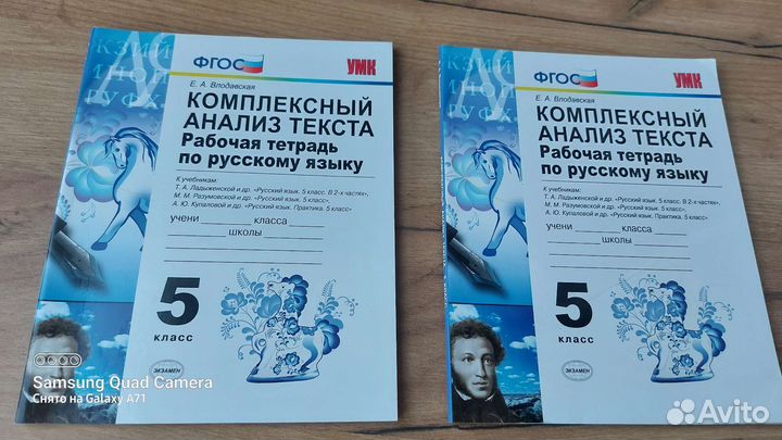 Рабочие тетради 5 класс, новые