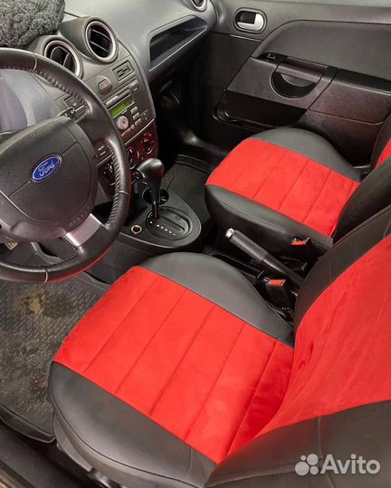 Чехлы из экокожи Ромб на VW Caddy от Автопилот