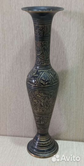 Ваза бронзовая Индия.70-е гг