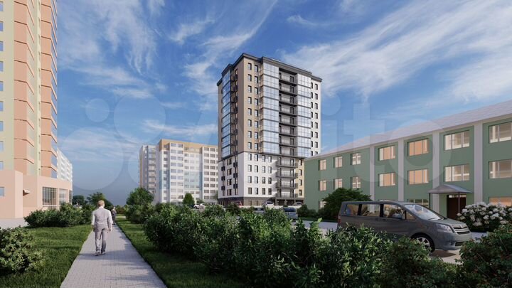 3-к. квартира, 54,8 м², 9/12 эт.