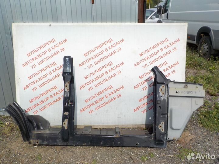 Порог правый со стойками Ленд Ровер Дискавери 2